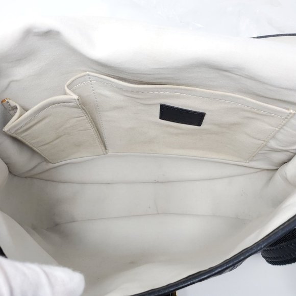 Auth Louis Vuitton Denim and Leather Crossbody Bag - Picture 13 of 16